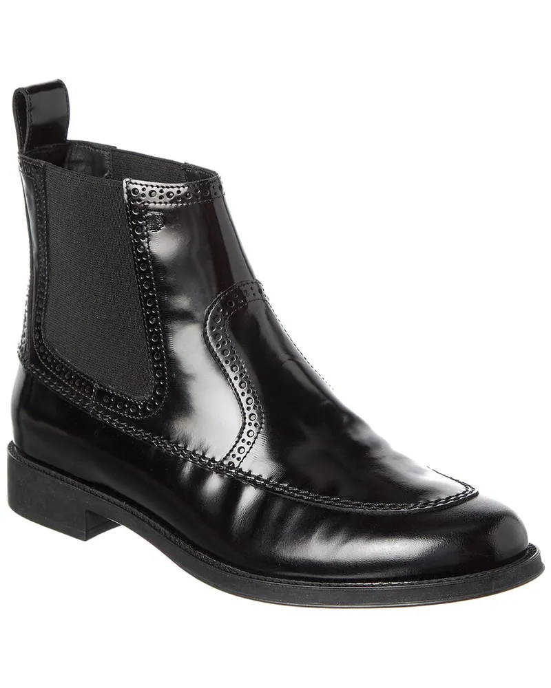 TOD'S TOD’s Leather Bootie Black