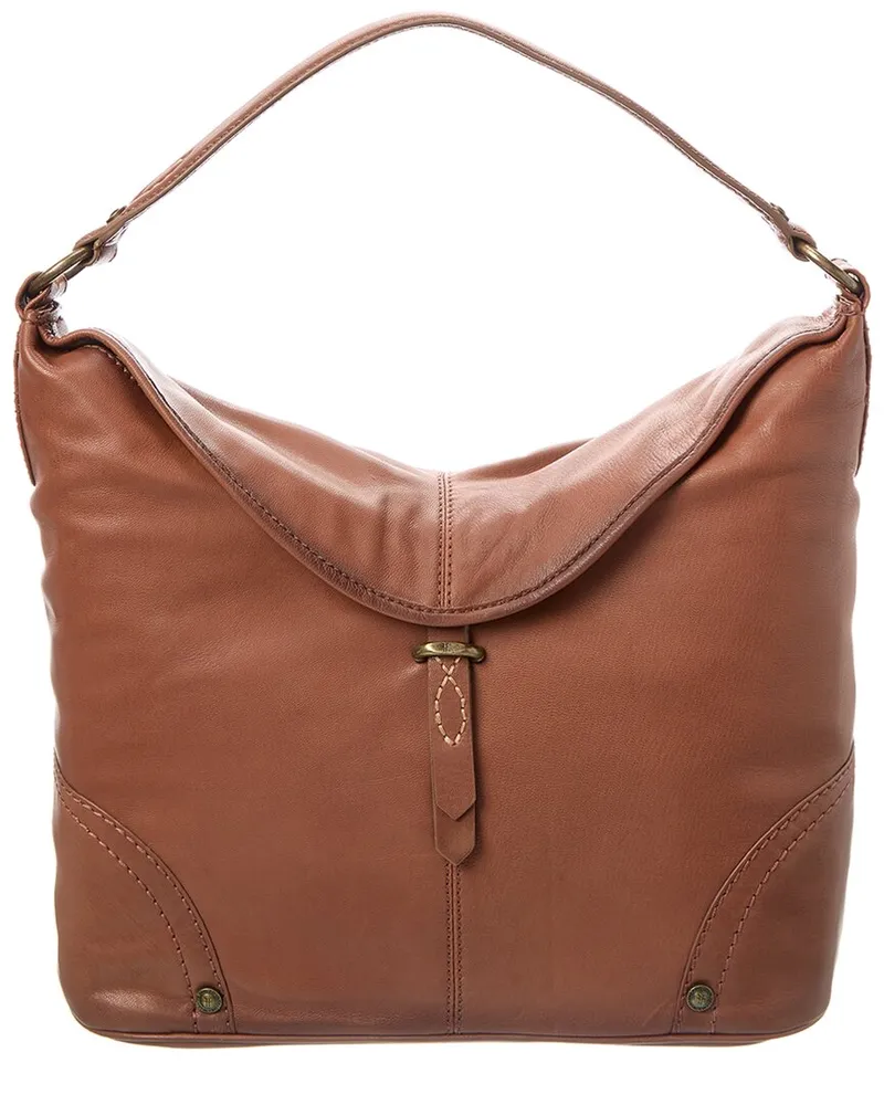 Frye Campus Leather Hobo Bag Brown