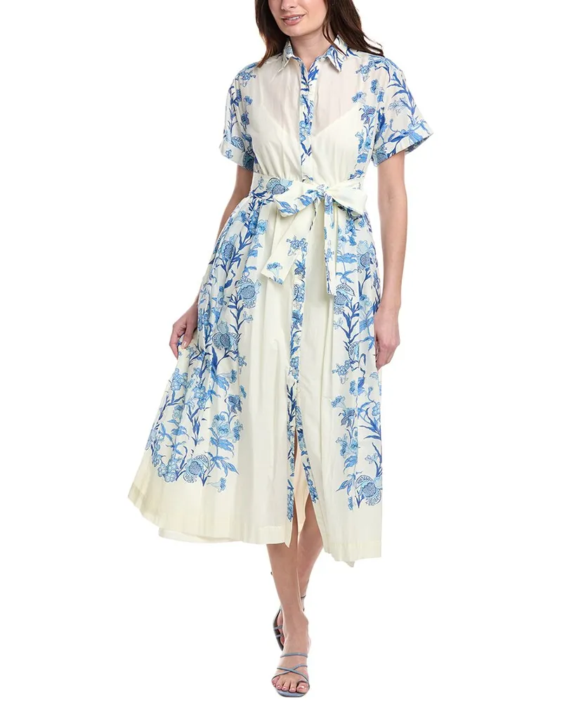 taylor Shirtdress White