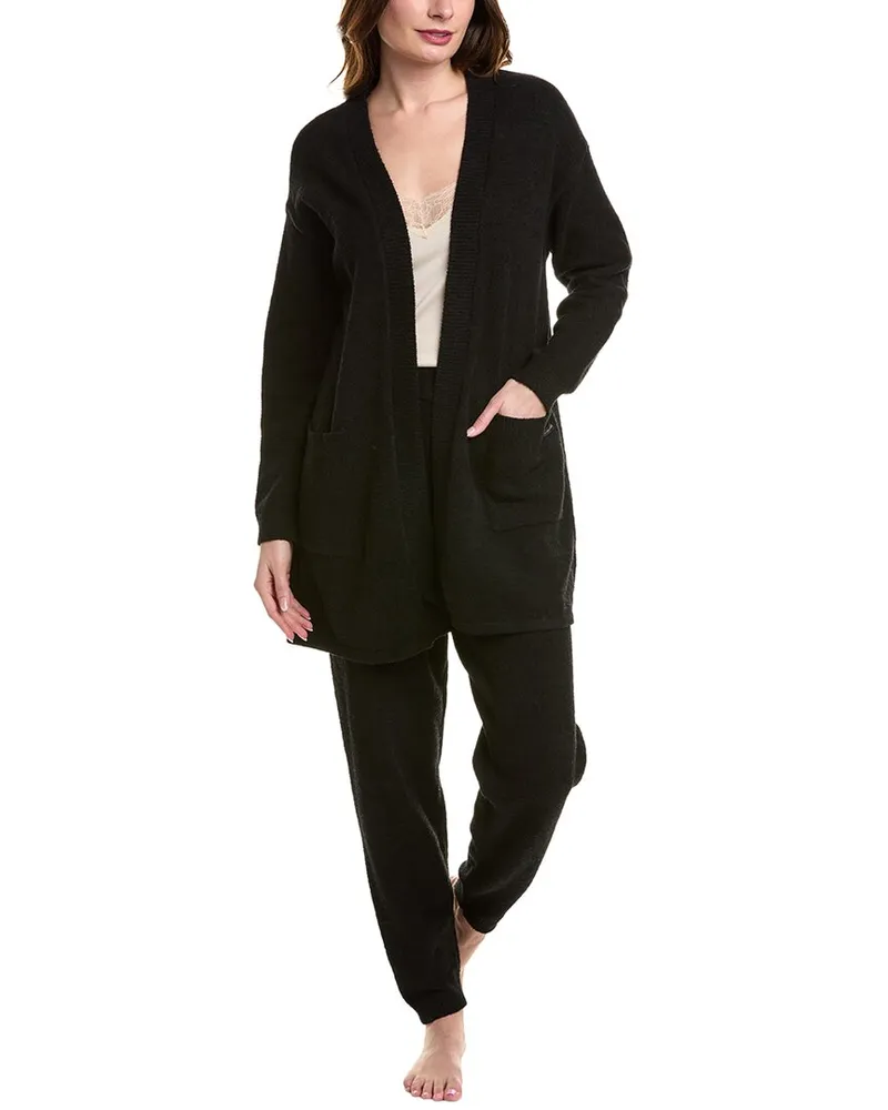SANCTUARY Open Cardigan Black