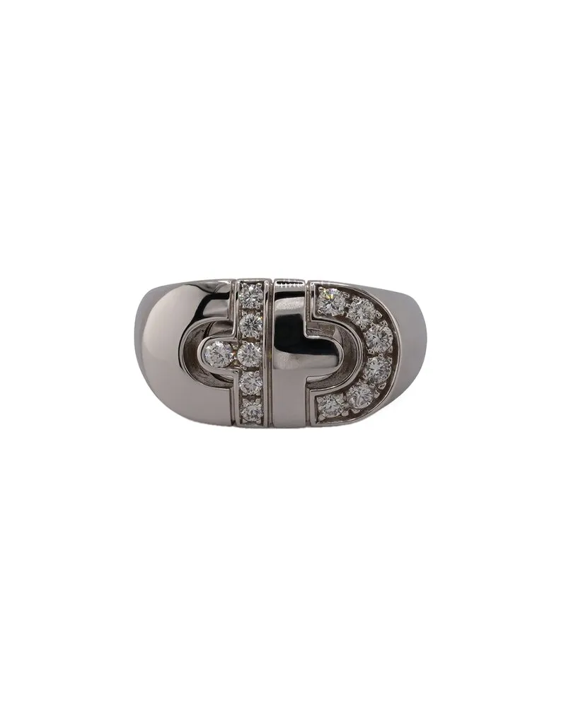 Bulgari Parentesi 18K 0.35 ct. tw. Diamond Ring Nocolor