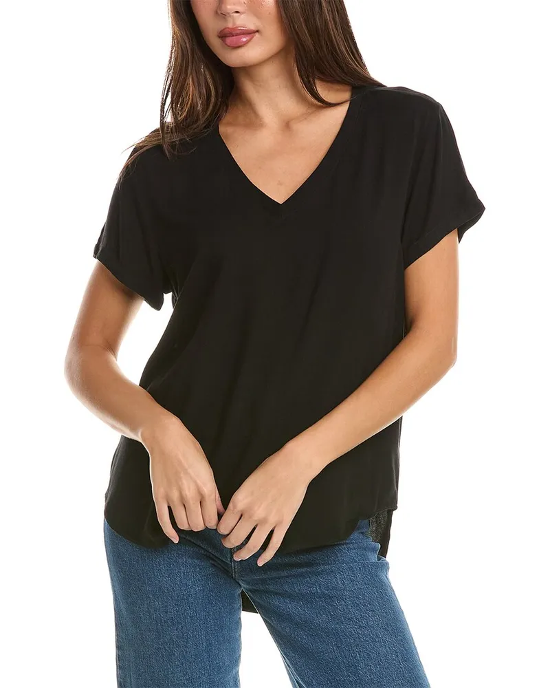Bella Dahl V-Neck T-Shirt Brown