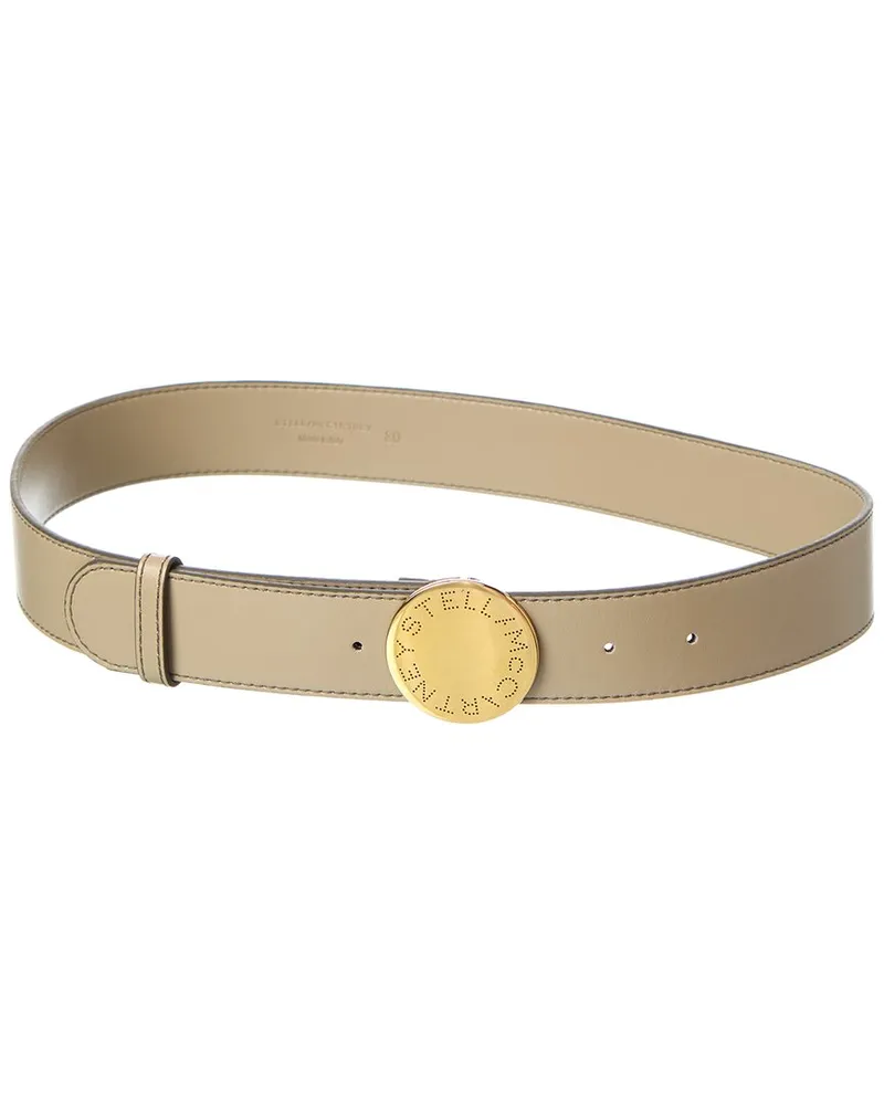 Stella McCartney Logo Belt Grey