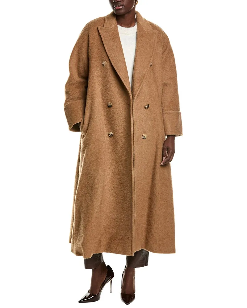 Max Mara Caronte Coat Brown