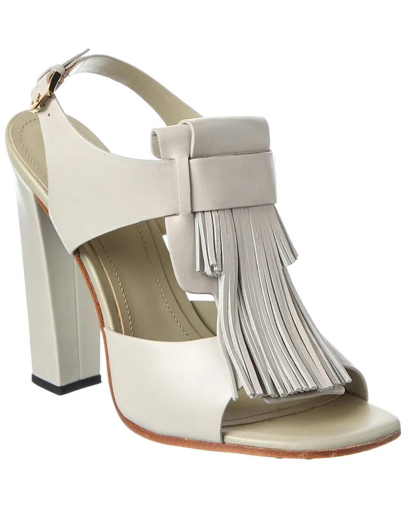 TOD'S TOD’s Leather Sandal Grey