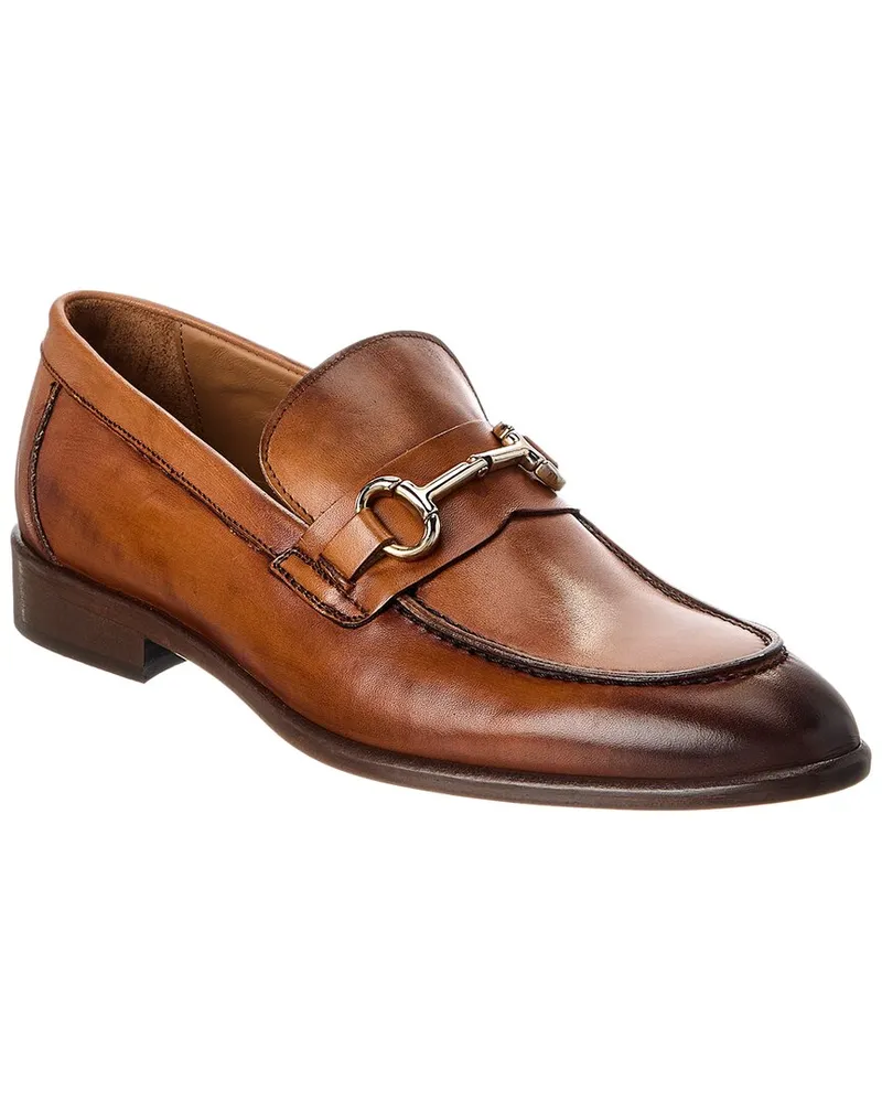 Bruno Magli Alessandro Leather Loafer Brown