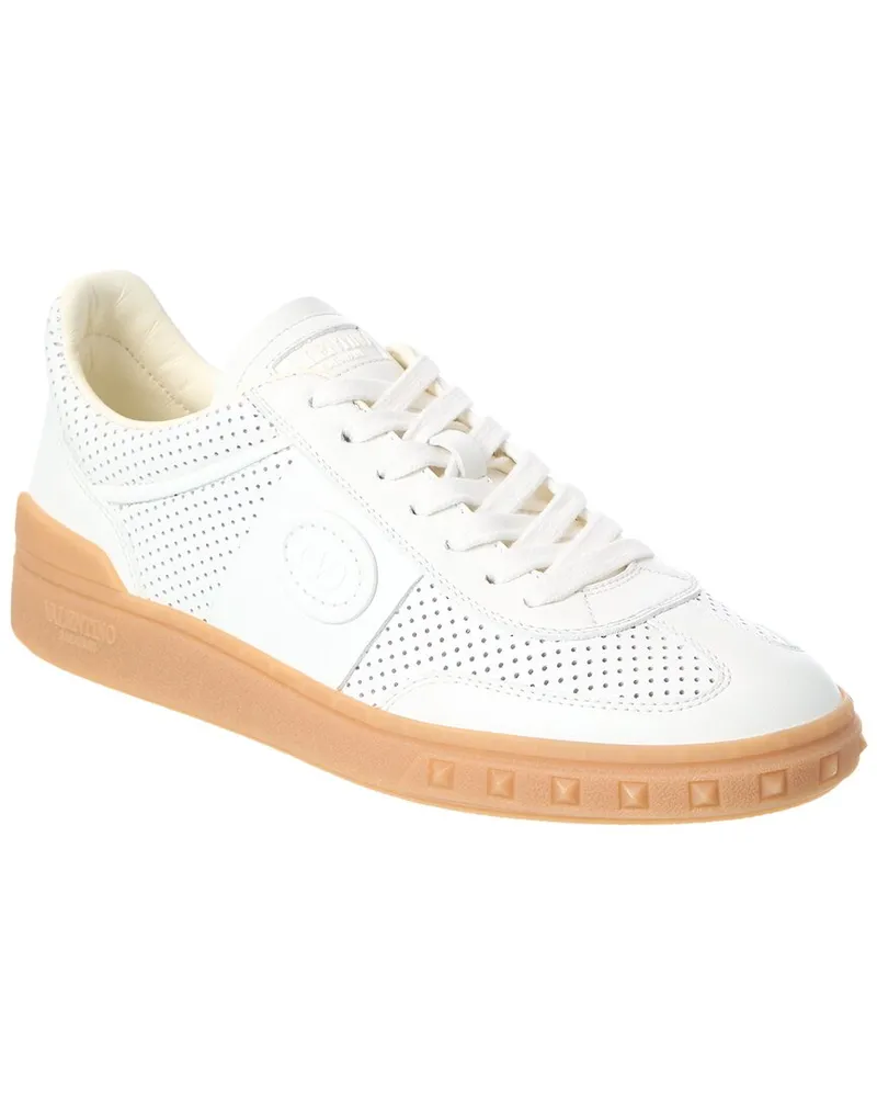Valentino Garavani VLogo Leather Sneaker White