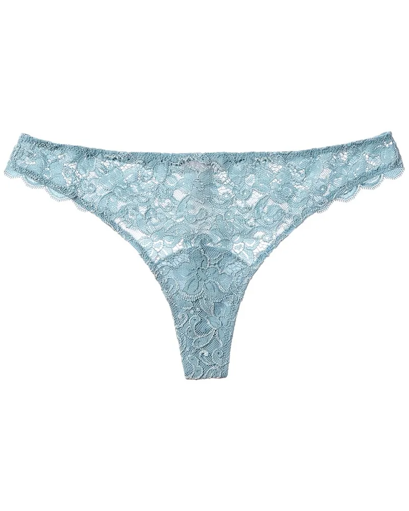 Hanro Moments Thong Blue