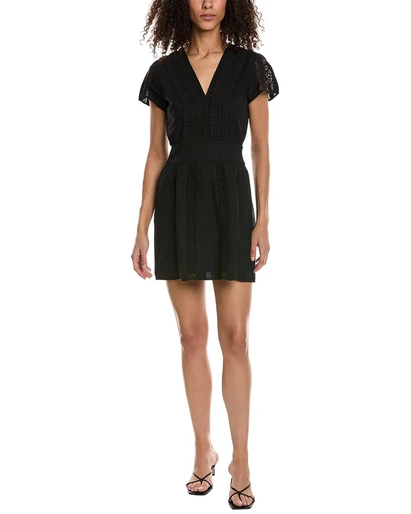The Kooples A-Line Dress Black