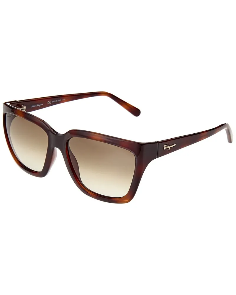 Ferragamo Women's SF1018S 59mm Sunglasses Black