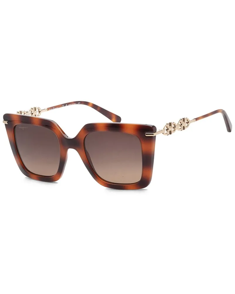 Ferragamo Women's SF1041S 51mm Sunglasses Brown