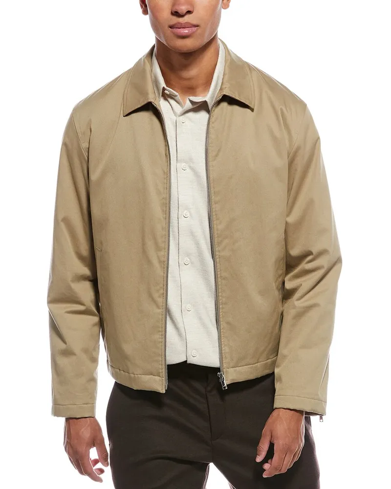 Theory Blouson Zip Jacket Brown
