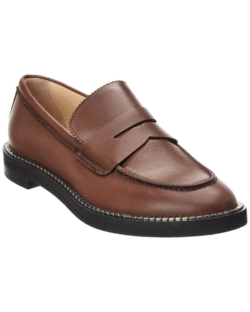 Attilio Giusti Leombruni Sirena Leather Moccasin Nocolor