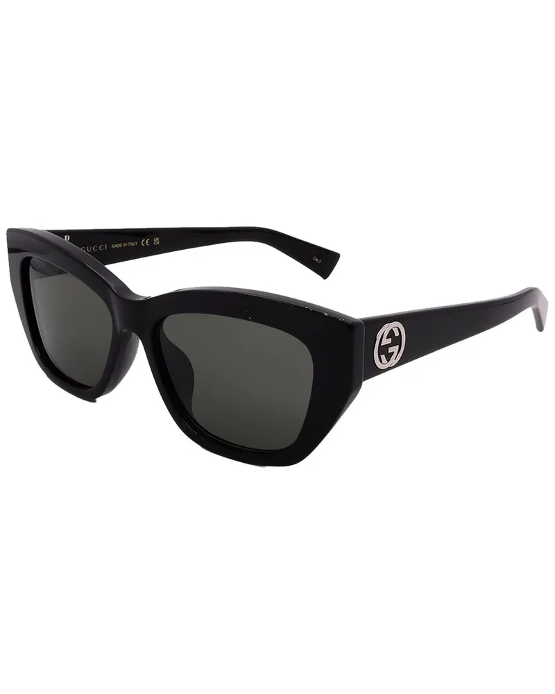 Gucci Women's GG1844SA 55mm Sunglasses Black