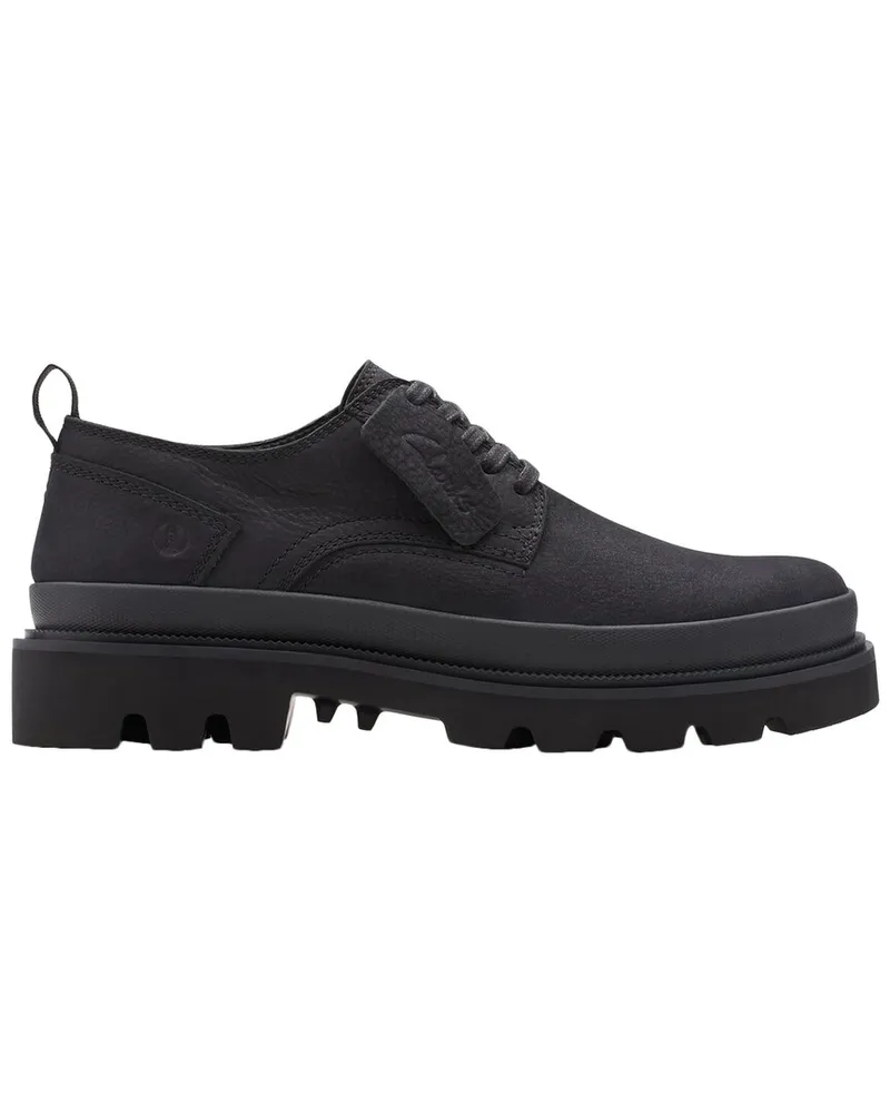 Clarks Badell Lace Leather Oxford Nocolor