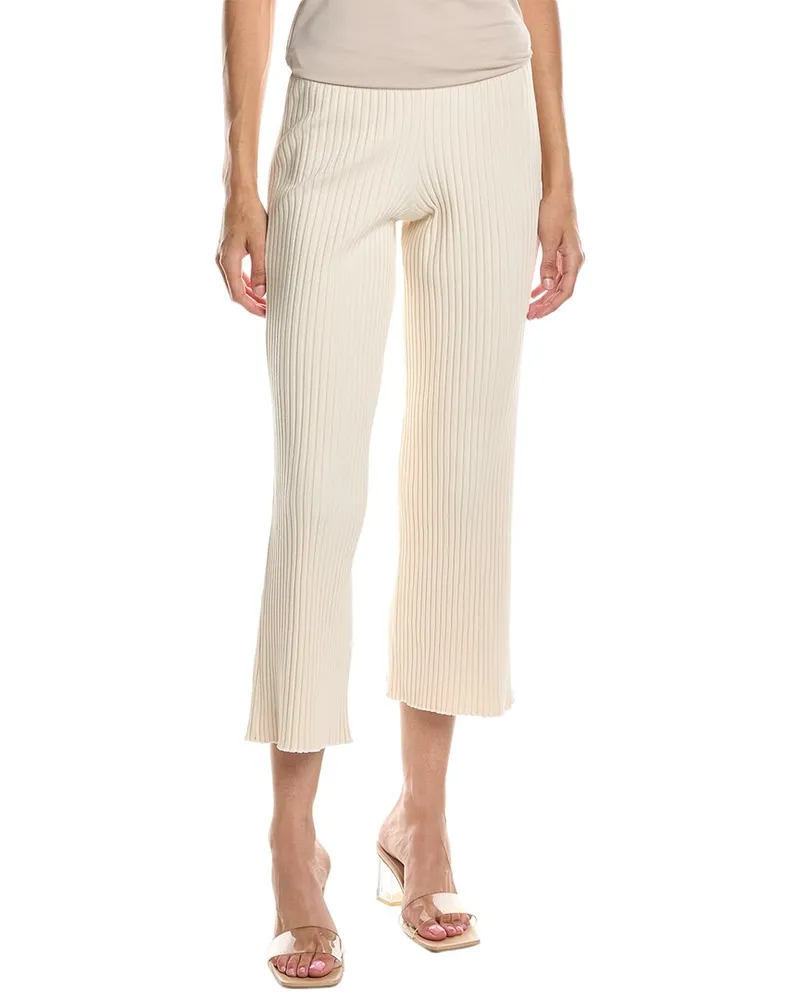 John Elliott + Co Ginza Rib Cropped Pant Brown