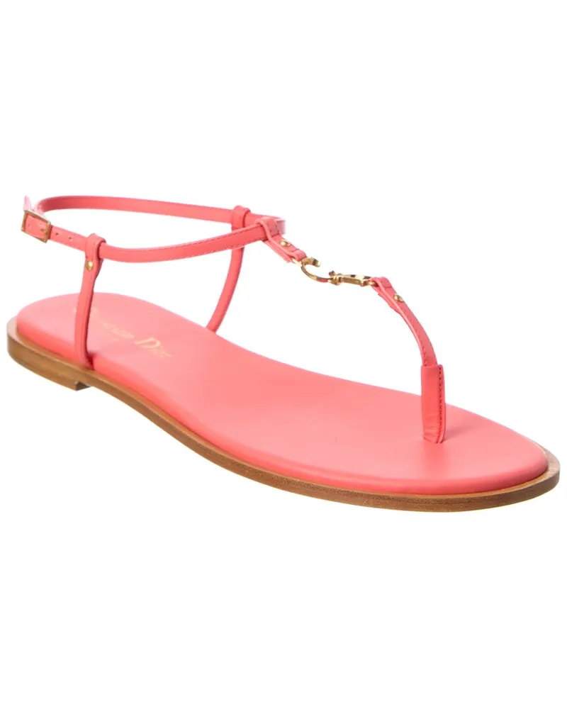 Dior C'Est Dior Leather Sandal Orange
