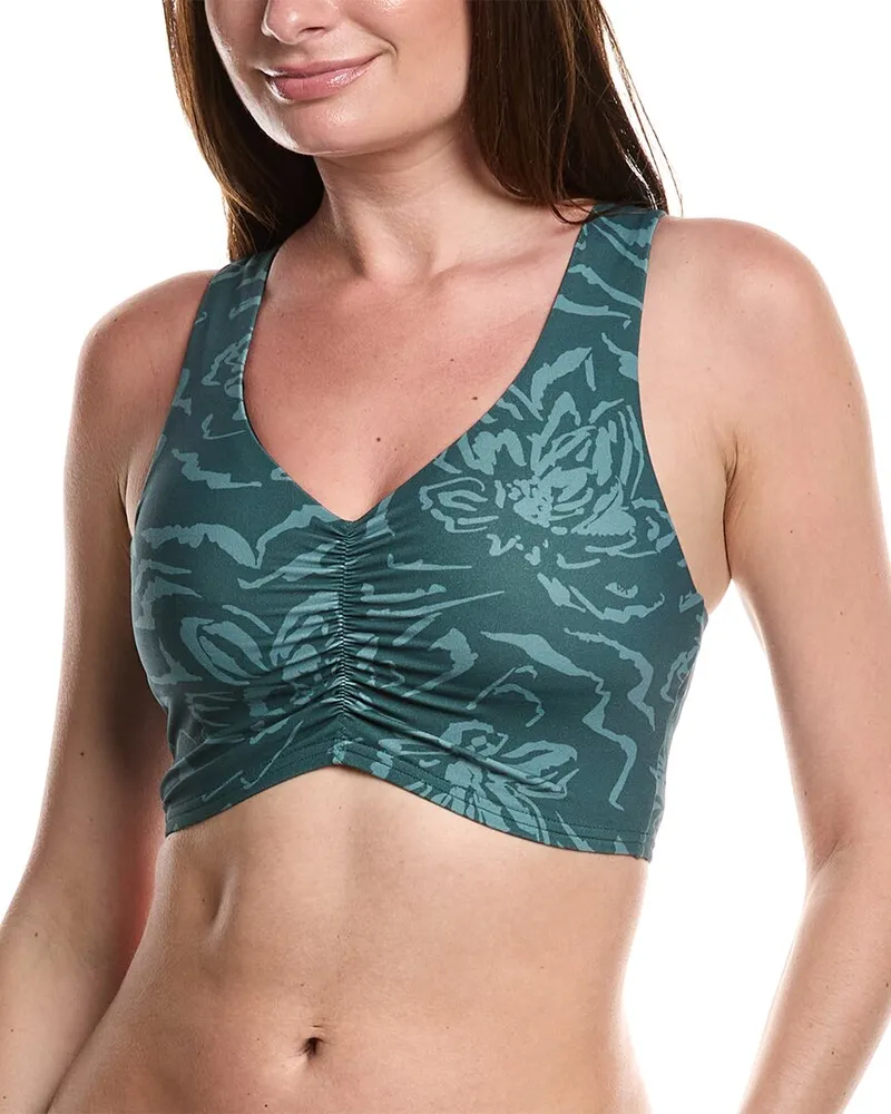 RVCA Support Bra Green