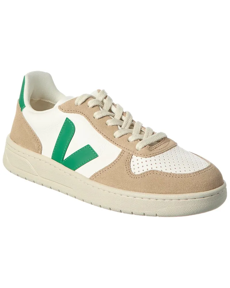 VEJA V-10 Leather Sneaker White