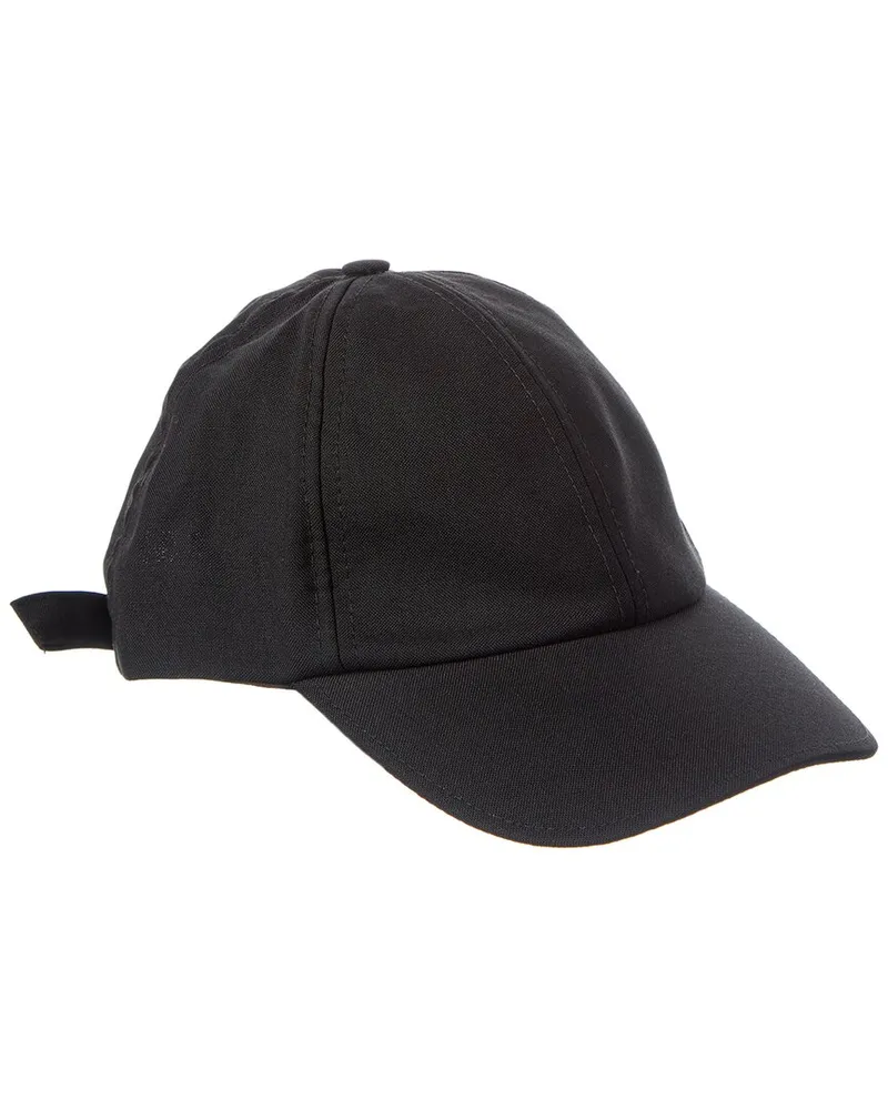 Officine Generale Officine Generale Wool Baseball Cap Black