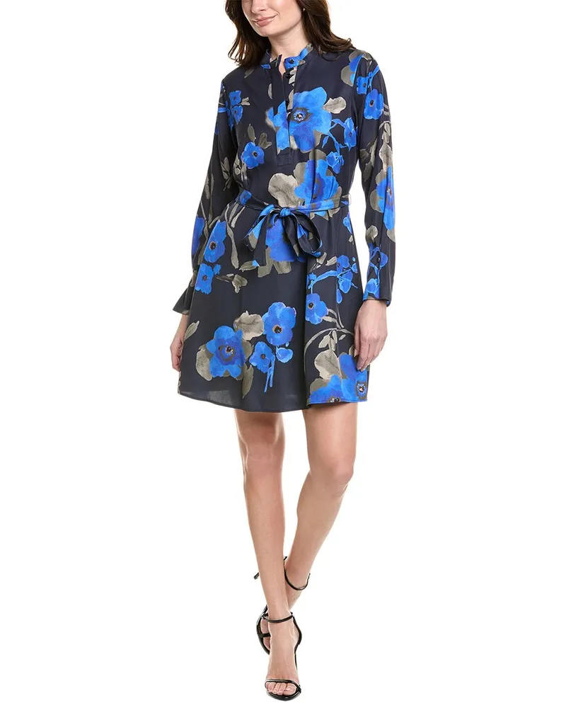 HUGO BOSS Dinalea Shift Dress Blue