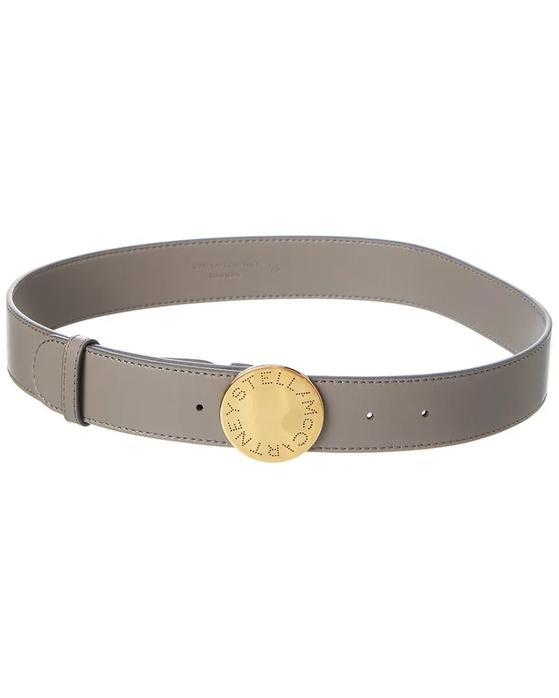 Stella McCartney Logo Belt Grey