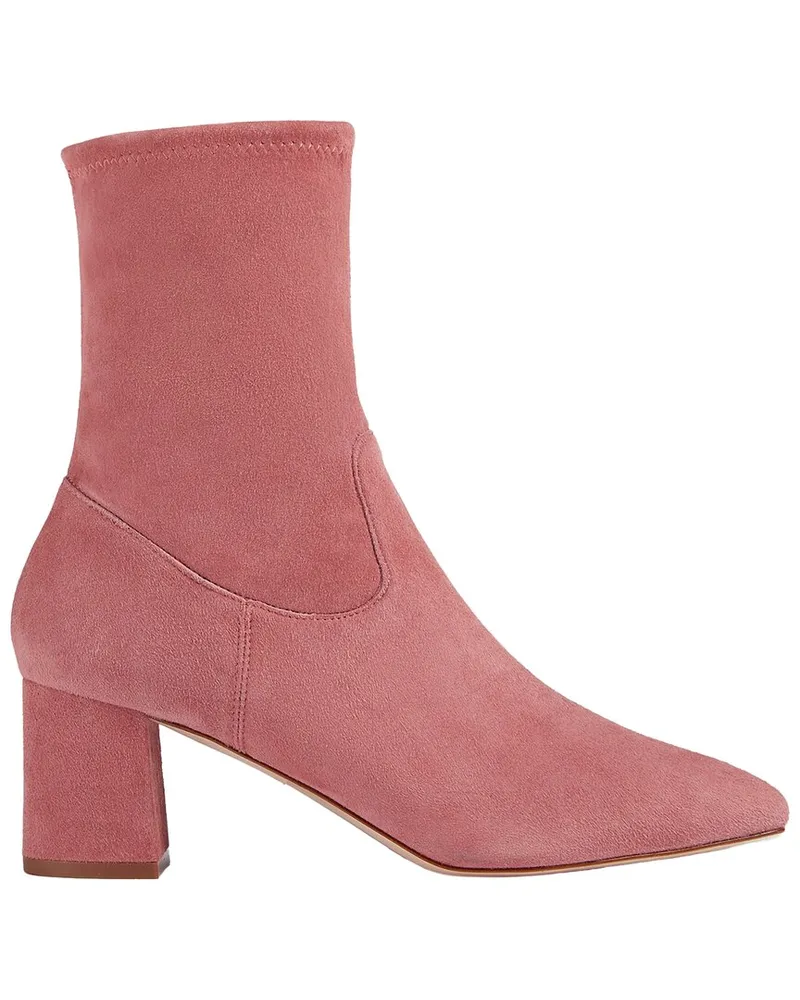 L.K.Bennett  L.K.Bennett Harp Leather Ankle Boot Pink
