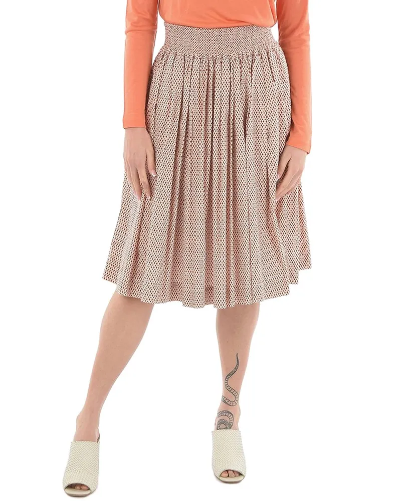 Woolrich Patterned Flared Skirt Nocolor
