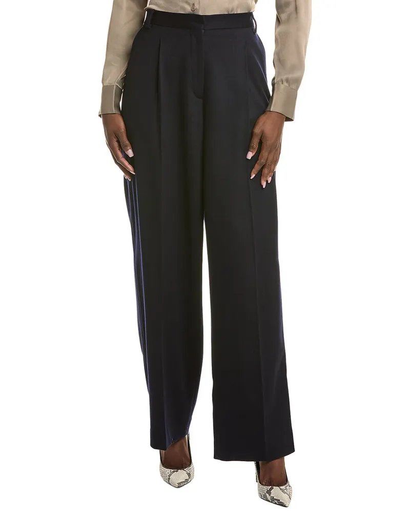 Officine Generale Officine Generale New Sophie Wool Pant Blue