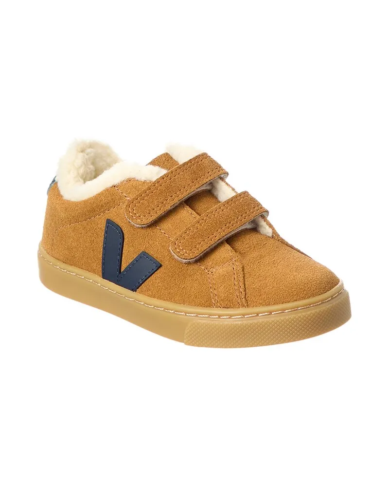VEJA Small Esplar Winter Suede Sneaker Brown