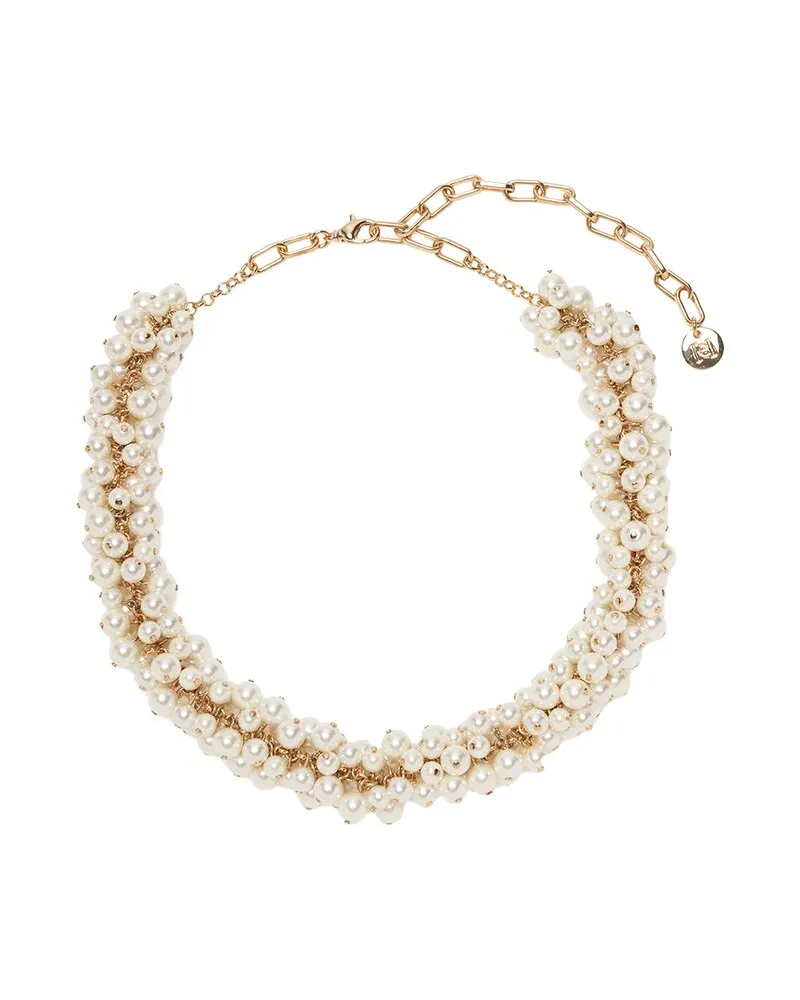 Carolina Herrera New York CZ Cluster Donut Necklace Nocolor