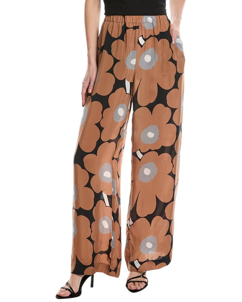 Marimekko Unikko Trouser Brown