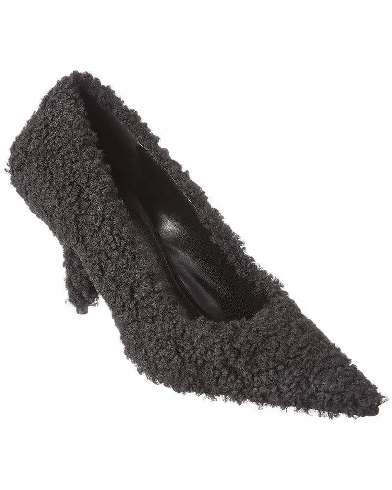 Balenciaga Square Knife Pump Black