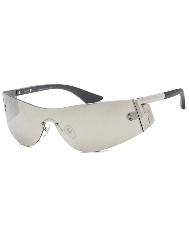 Versace Men's VE2241 43mm Sunglasses Silver
