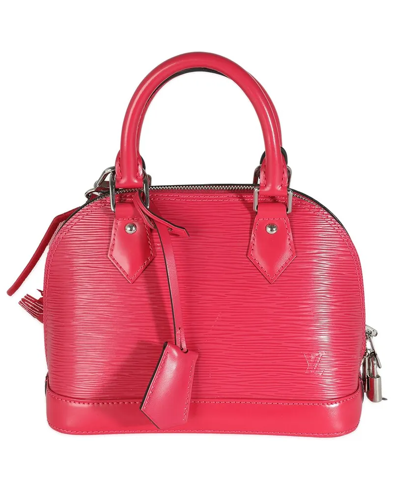 Louis Vuitton Pink Epi Leather Alma BB (Authentic Pre-Loved Nocolor