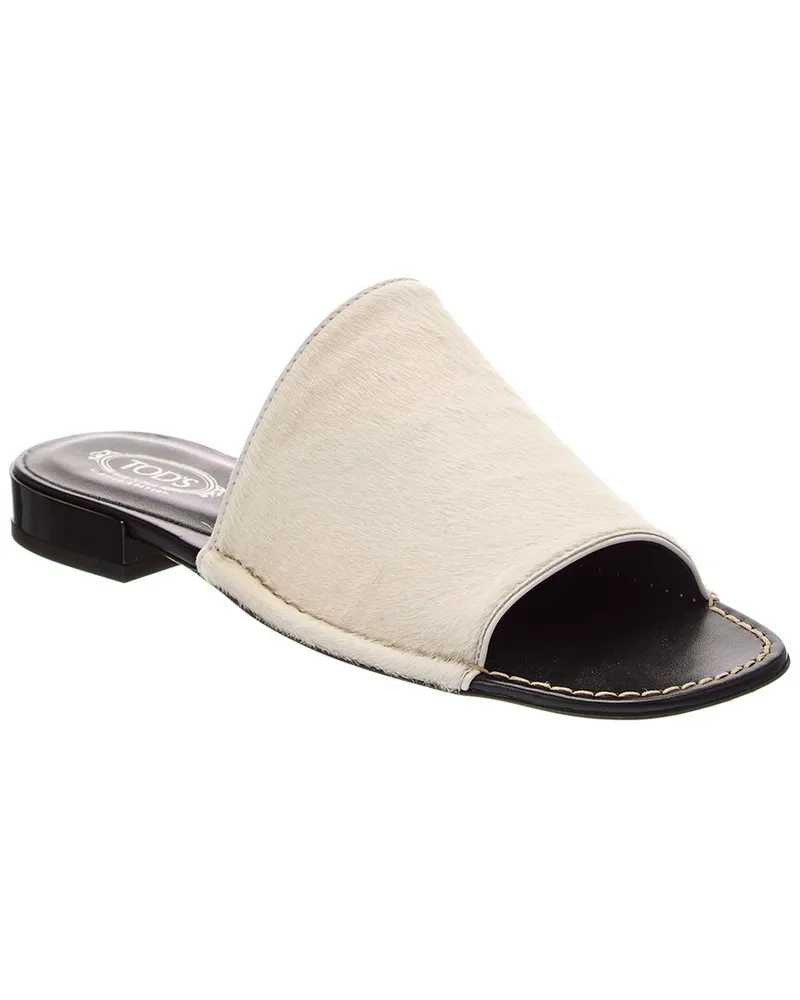 TOD'S TOD’s Haircalf Sandal White