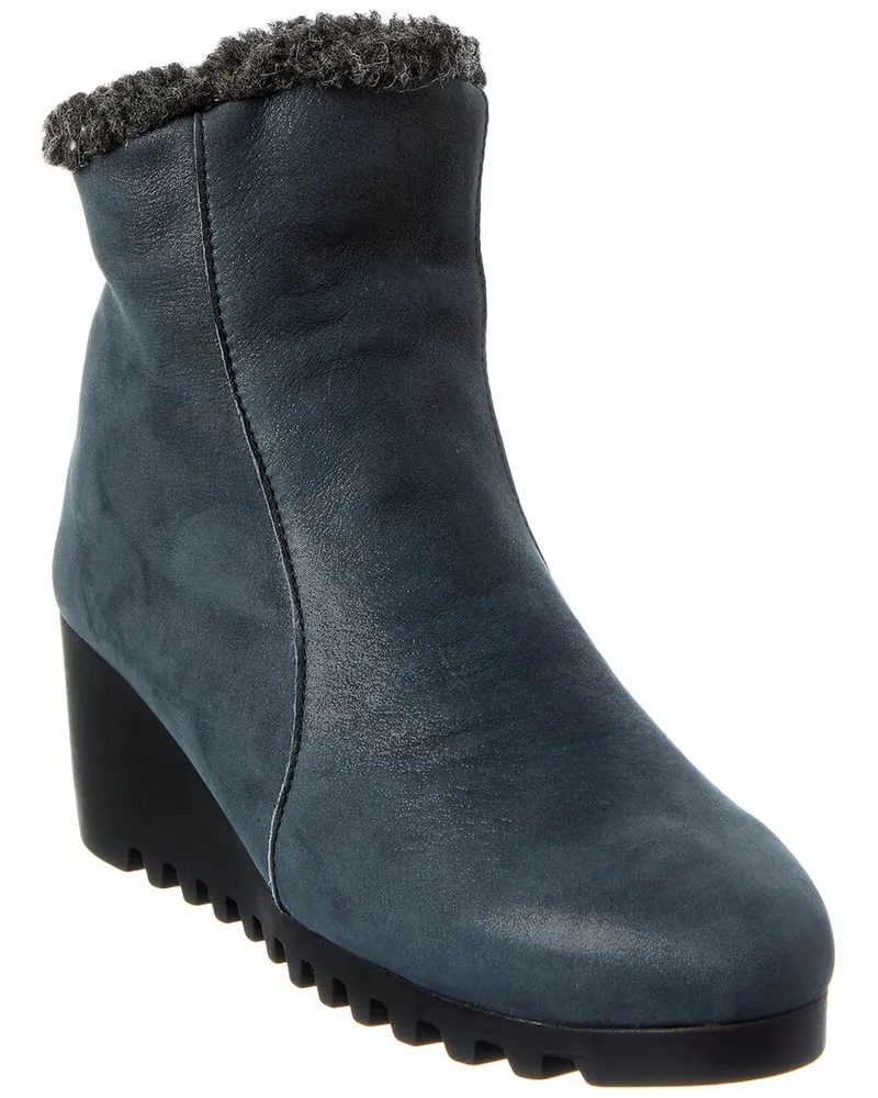 Arche Laelys Leather Bootie Blue