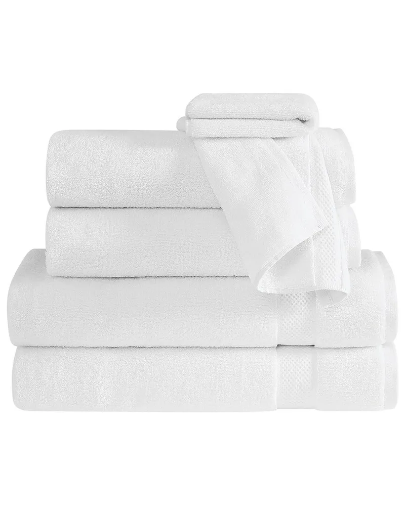Vince Camuto Classic Solid 6pc Towel Set Nocolor