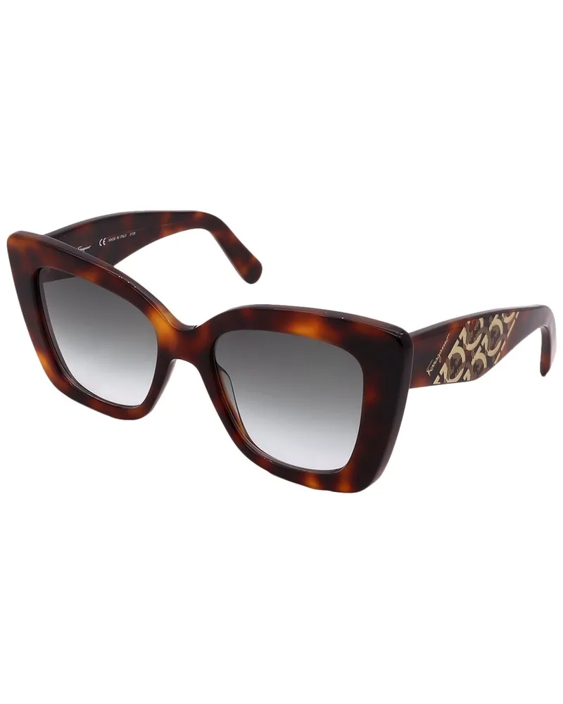 Ferragamo Women's SF1023/S 52mm Sunglasses Brown