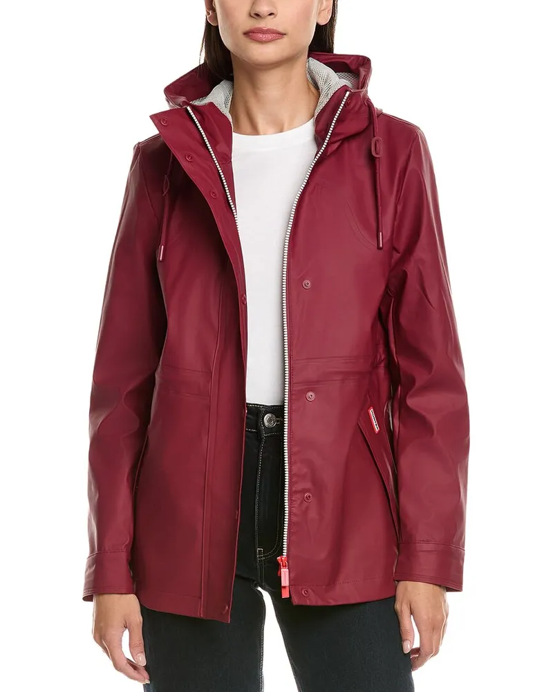 Hunter Abbey Rain Jacket Red