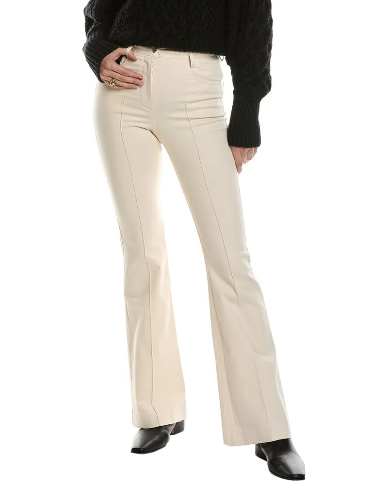 Reiss Florence Flare Trouser Beige
