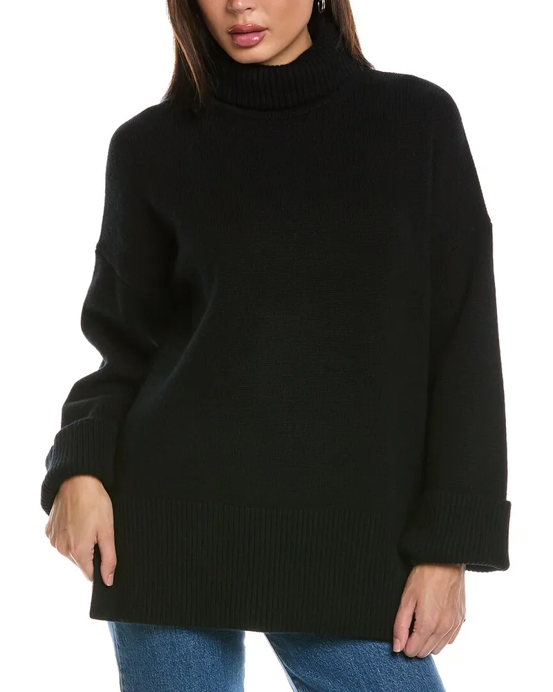 Canada Goose Copal Cashmere-Blend Turtleneck Sweater Black