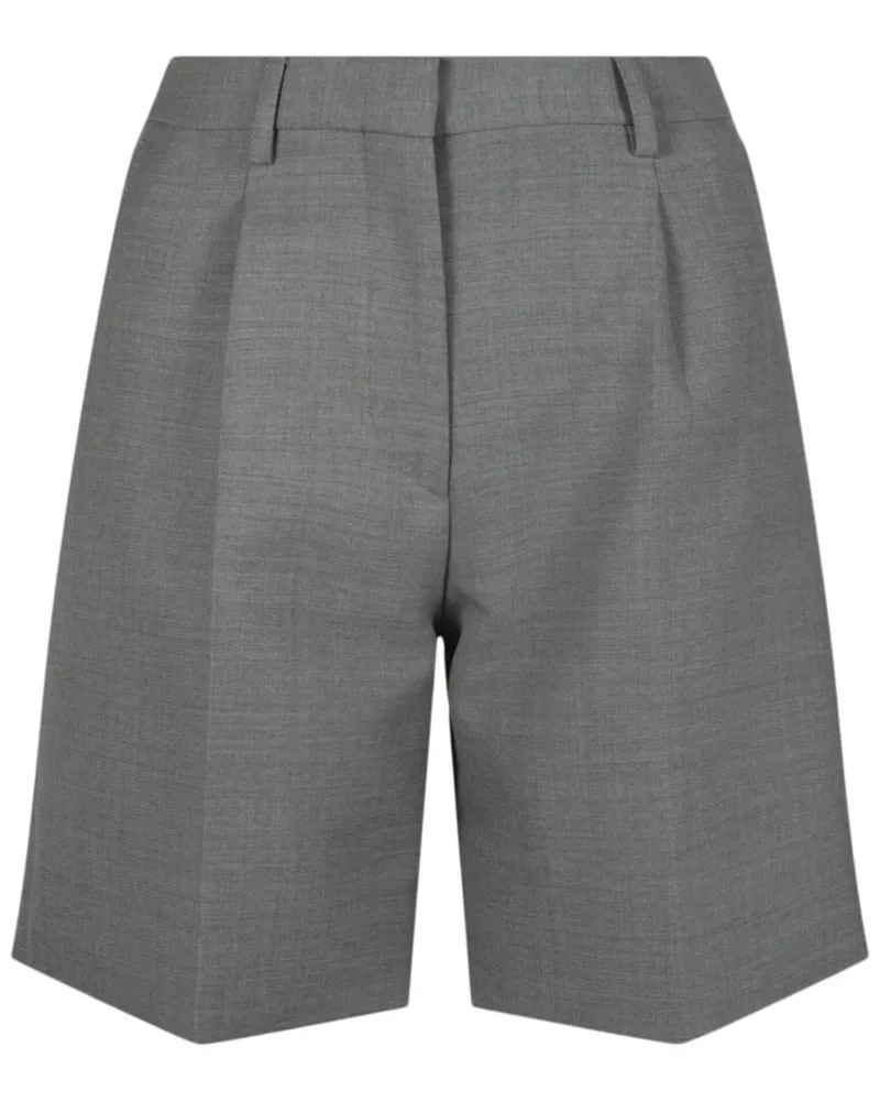 Burberry Wool Short Grey