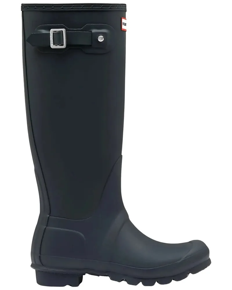 Hunter Original Tall Rubber Rain Boots Blue