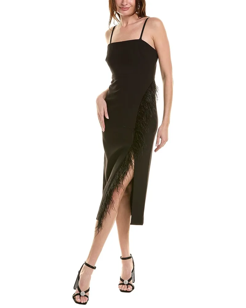 LIKELY Imani Midi Dress Black
