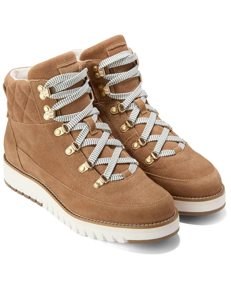 COLE HAAN Elissa Hiker Suede Bootie Nocolor
