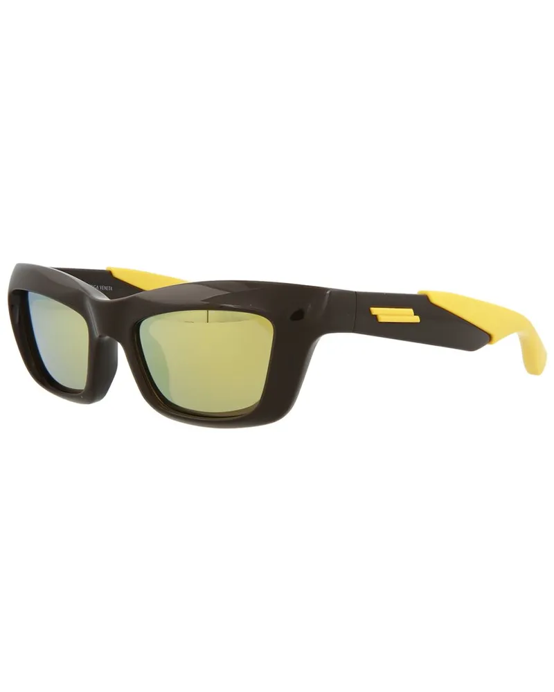 Bottega Veneta Unisex BV1182S 51mm Sunglasses Brown