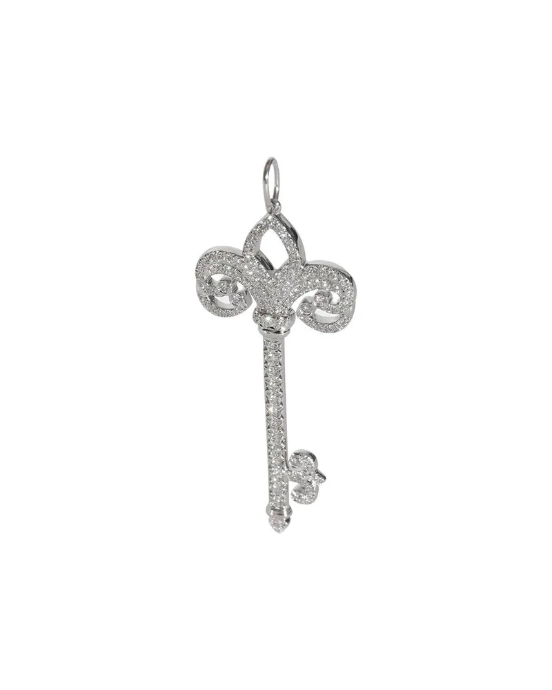 Tiffany & Co. Key Collection Platinum 0.74 ct. tw. Diamond Pendant (Authentic Pre-Loved Nocolor