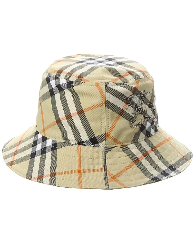 Burberry Check Bucket Hat Green