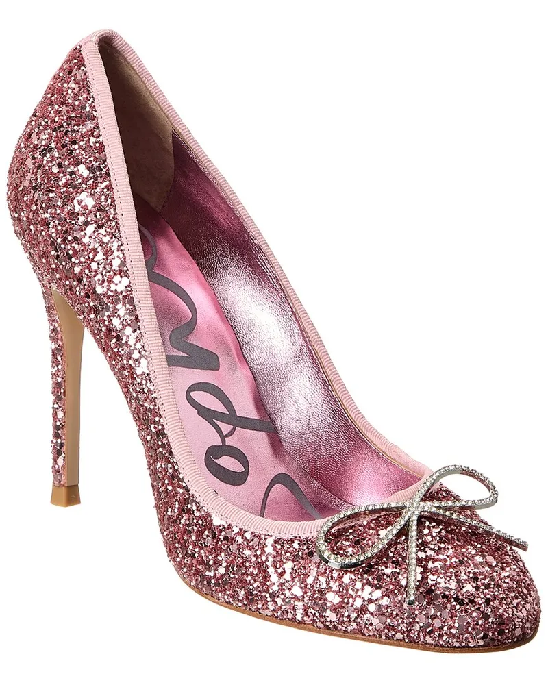 Sophia Webster Pirouette Glitter Pump Pink